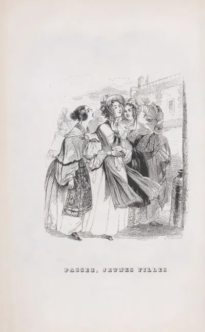 Passing Young Girls