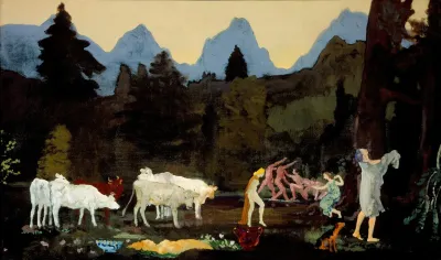Pastoral Dells And Peaks