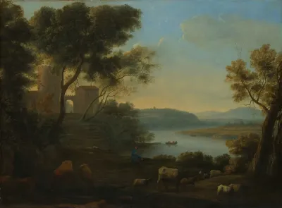 Pastoral Landscape The Roman Campagna