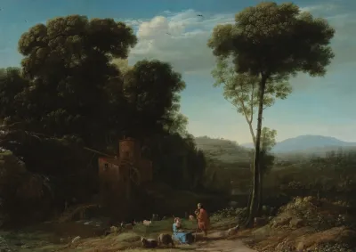 Pastoral Landscape With A Mill