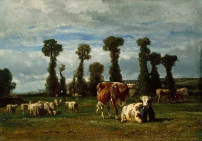 Pasture In Normandy