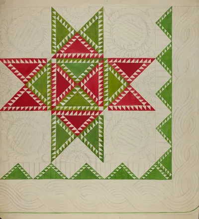 Patchwork Quilt 37