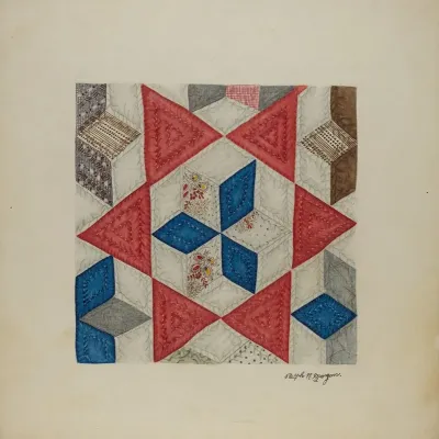 Patchwork Quilt 47