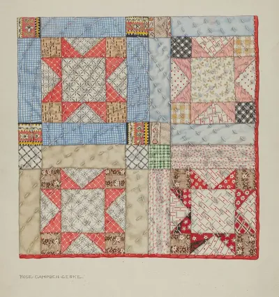 Patchwork Quilt 49