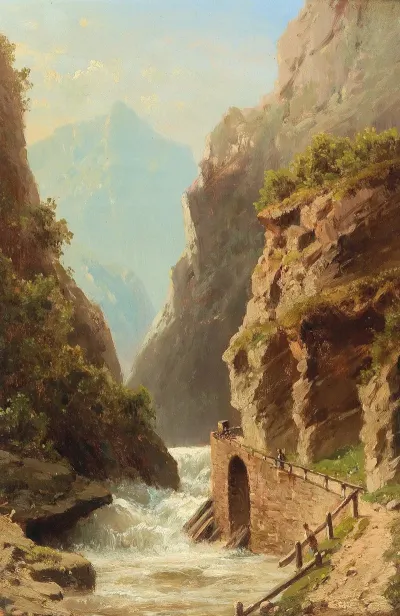 Path On A River Shore