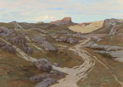 Path Through A Rocky Landscape 2