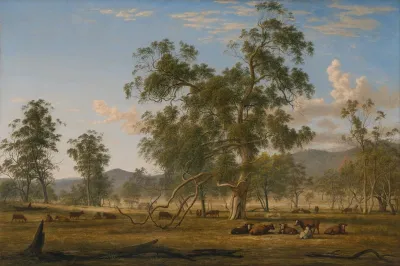 Patterdale Landscape With Cattle