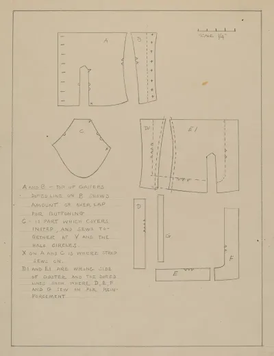 Pattern For Spats