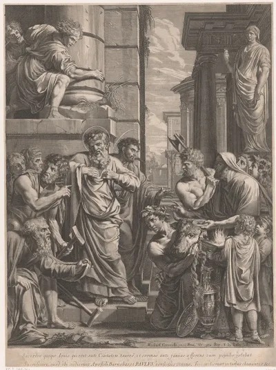 Paul And Barnabas At Lystra 2