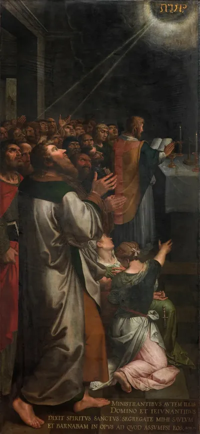 Paul And Barnabas Chosen As Apostles By The Holy Spirit