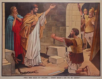 Paul And Silas At Philippi What Must I Do To Be Saved