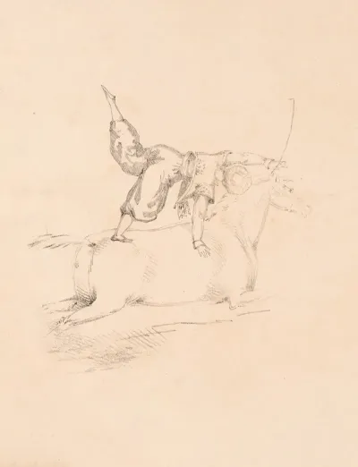 Paul Of Franconis Circus Back Side