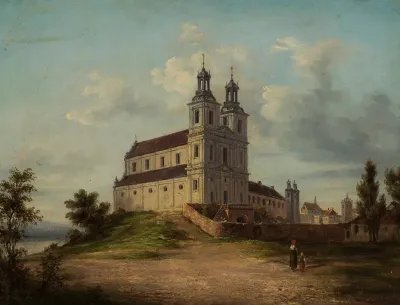 Pauline Church And Monastery At Skalka Krakow