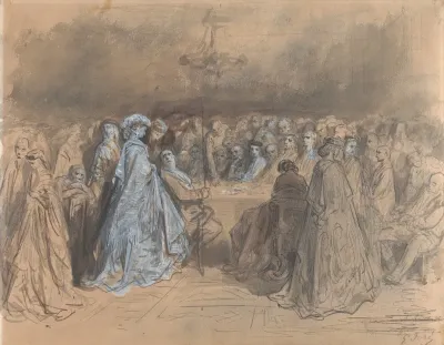 Pauline Viardot Gambling At Baden Baden