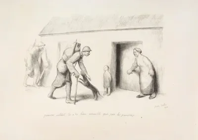 Pauvre Soldat Tu Nes Bien Accueilli Que Par Les Pauvres