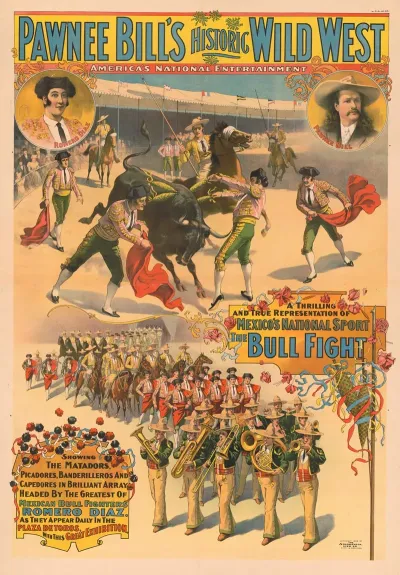 Pawnee Bills Historic Wild West The Bullfight