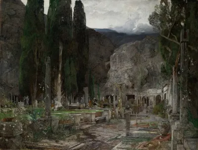 Pax Der Friedhof Von Gravosa Bei Ragusa