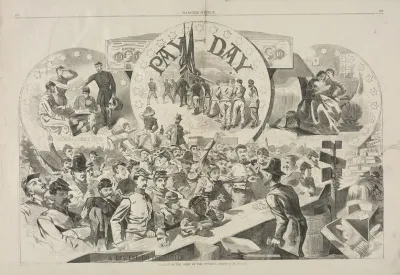 Pay Day In The Army Of The Potomac