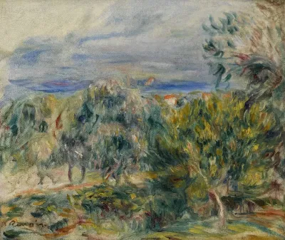 Paysage A Cagnes