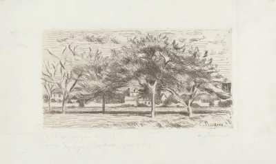 Paysage A Pontoise Pommiers