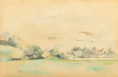 Paysage Au Bord De Leau