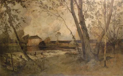 Paysage Au Moulin