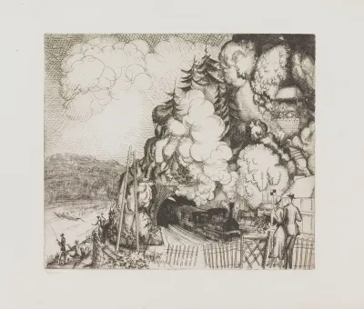 Paysage Au Tunnel
