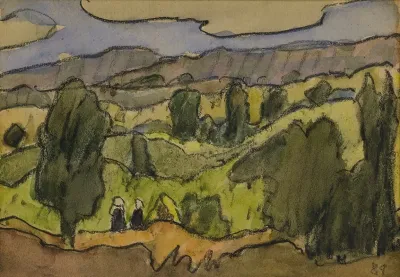 Paysage Aux Alentours De Pont Aven