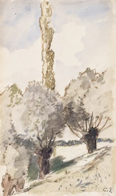 Paysage Aux Arbres