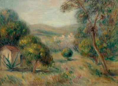 Paysage Aux Oliviers