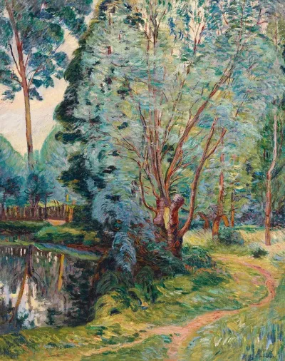 Paysage Boise A Letang