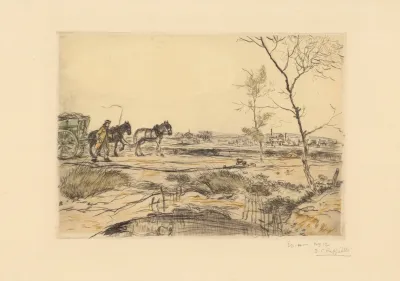 Paysage De Banlieue Le Tombereau