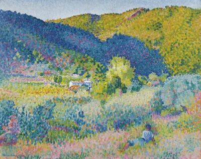 Paysage De La Chaine Des Maures