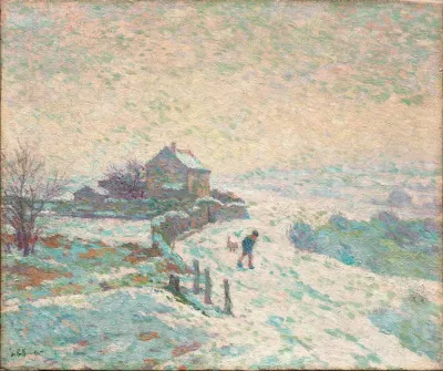 Paysage De Neige