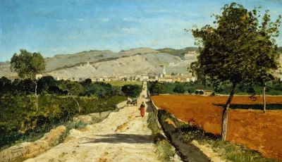 Paysage De Provence Vue De Saint Saturnin Les Apt