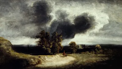 Paysage Des Environs De Paris