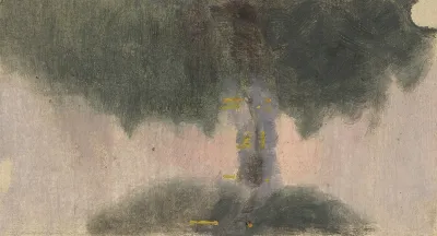 Paysage Fluvial Et Son Reflet Au Couchant Rose 3