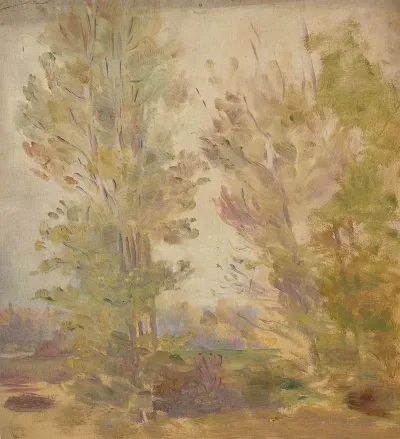 Paysage Lacustre Au Cours Deau