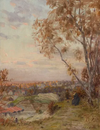 Paysage Les Hauteurs De Villemomble Vers Rosny Sous Boi