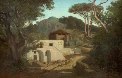 Paysage Mediterraneen A La Villa