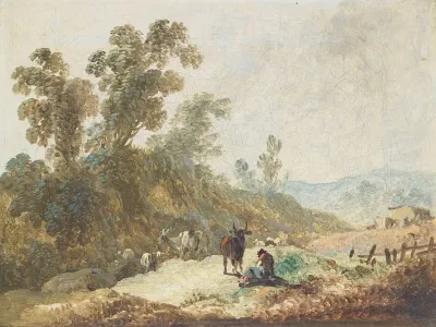 Paysage Montagneux Pastoral Landscape