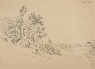 Paysage Normand Pres De Trouville
