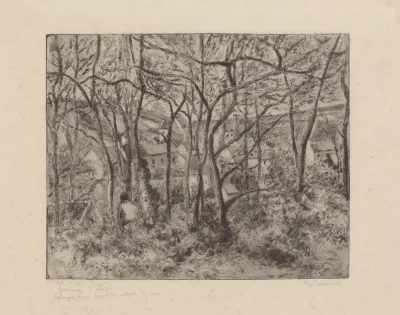 Paysage Sous Bois A Lhermitage Pontoise