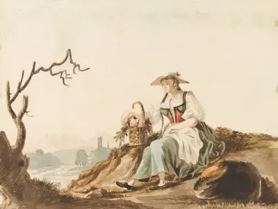 Paysanne Bernoise Pres De Fribourg
