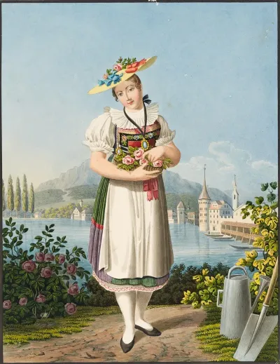 Paysanne Du Canton De Lucerne