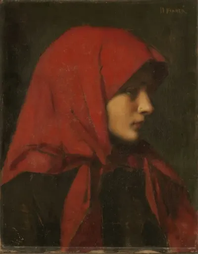 Paysanne Femme Capuchon Rouge
