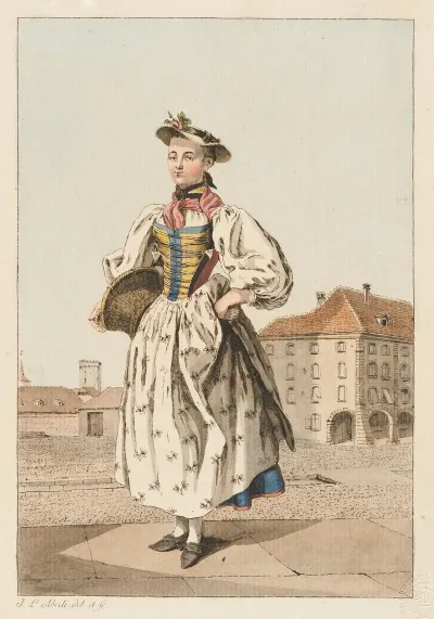 Paysanne Servante A Berne