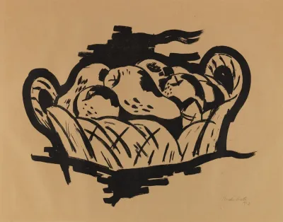 Pear In Basket
