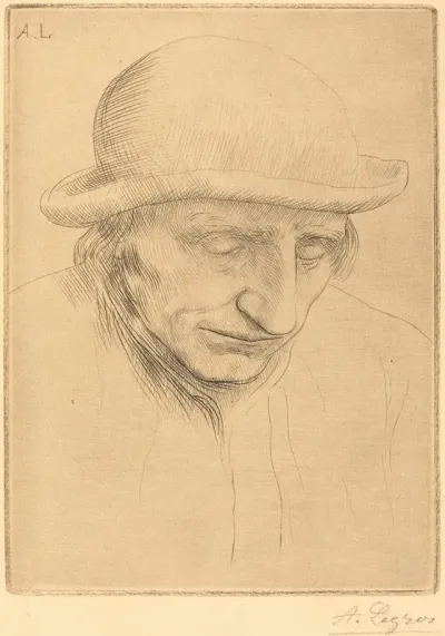 Peasant In A Round Hat Paysan Avec Chapeau Rond Ii