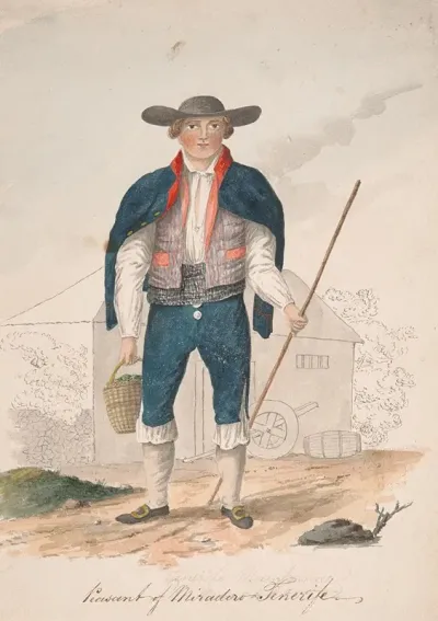 Peasant Of Miradero Tenerife
